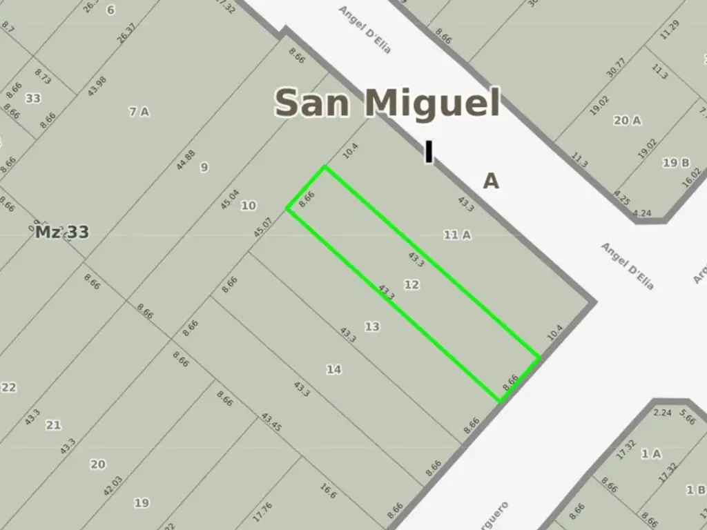 Coronel L. M. Argüero 1000