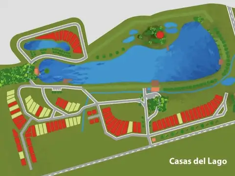 Lotes Barrio privado ''Casas del lago''