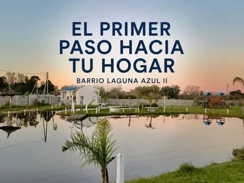 LOTE 400M2 BARRIO LAGUNA AZUL II
