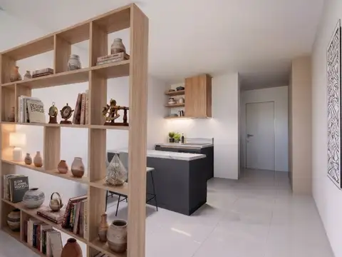 Departamento Monoambiente con 1 baño