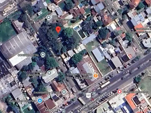 Lote a 50 mereos ruta 197 El Talar