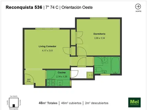 Reconquista 500, Piso 7