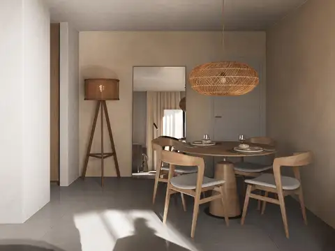 Departamento 2 ambientes con 1 baño