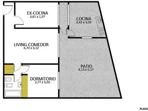 Departamento en Venta en Recoleta, USD 125.000
