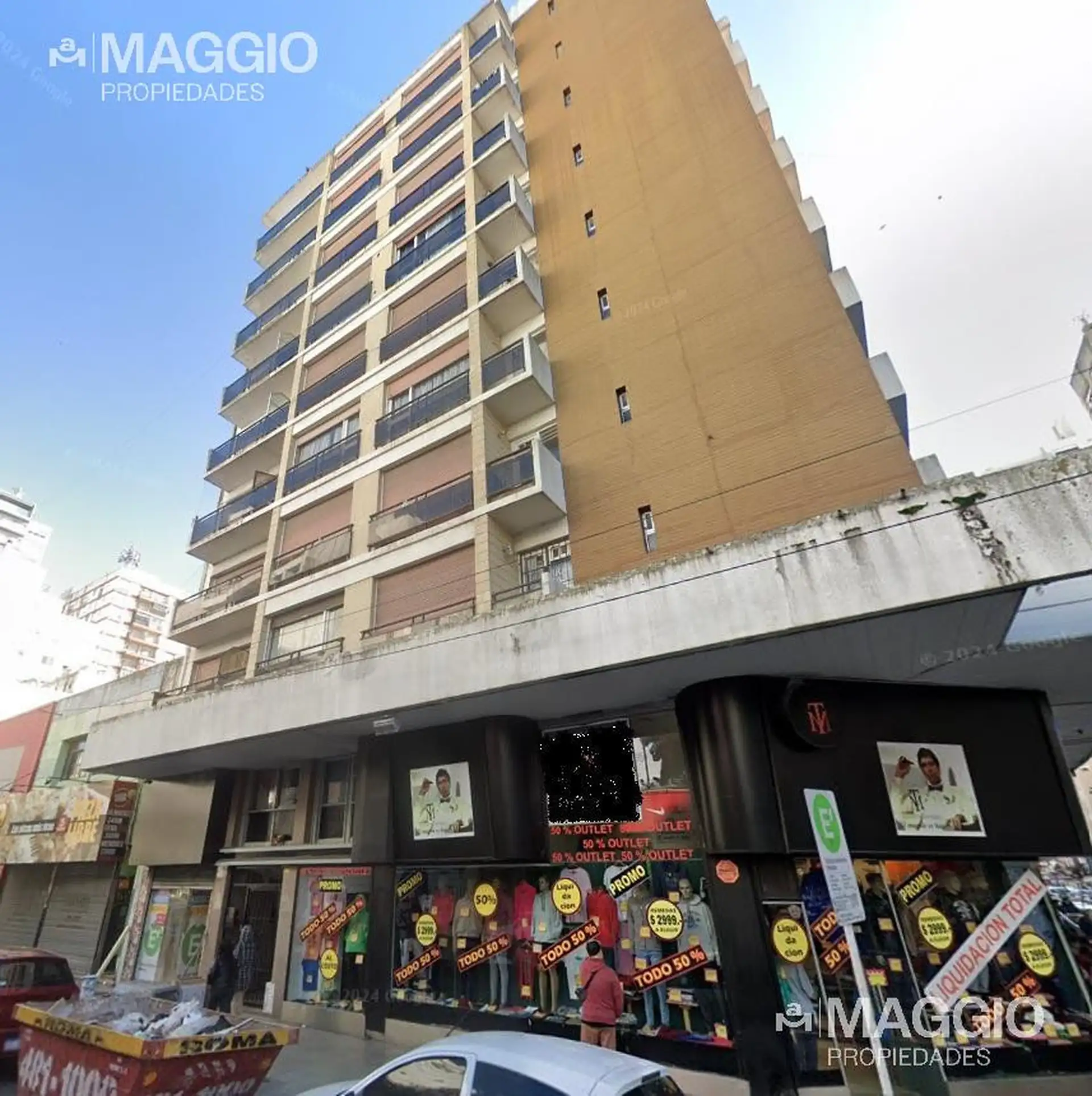 Departamento 2 amb, 53m² con balcón y patio — Microcentro