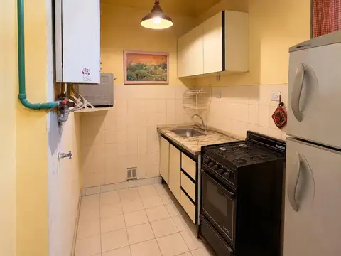 Departamento 2 ambientes con 1 baño