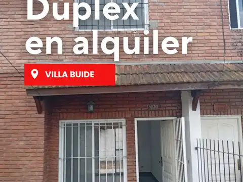 Dúplex en alquiler - Villa Buide