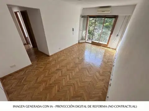 Luminosidad y Potencial en Palermo: Impecable 3 Ambientes con Balcón a Metros de Av. Santa Fe