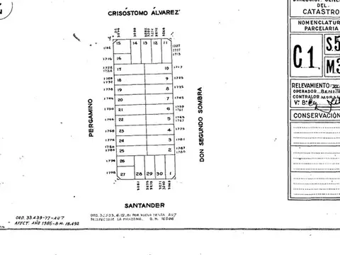 LOTE 10.66MTS  X 20 MTS FLORES 