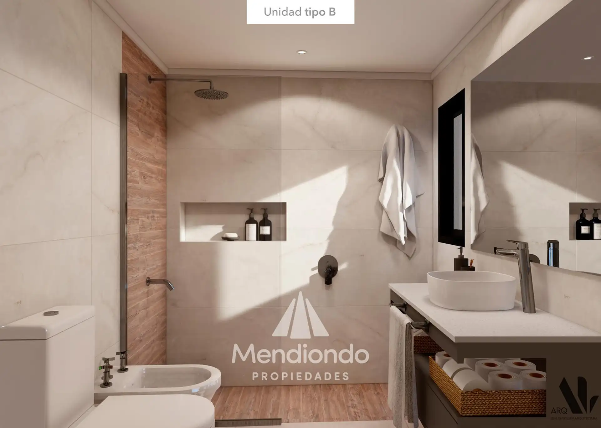Semipiso 2 amb. PISO 5to frente c/ Balcón - Zona Güemes Aldrey