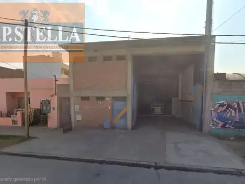 Galpón Industrial de Losa 356 m² c/ Oficina y baño - Tablada