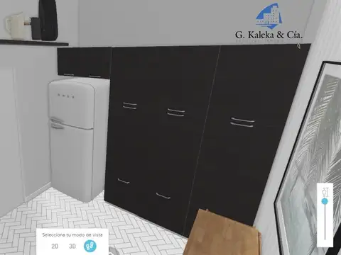 Departamento 3 ambientes con 2 baños