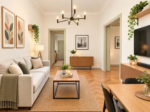 Departamento 3 ambientes con 2 baños