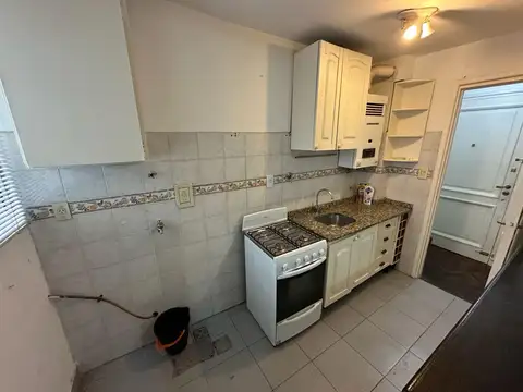 Departamento 2 ambientes con 1 baño