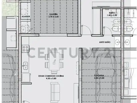 DUPLEX 1 DORMITORIO EN DOCTA - OPCION DE FINANCIAR