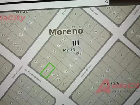Terreno en Venta en Trujui, USD 14.000