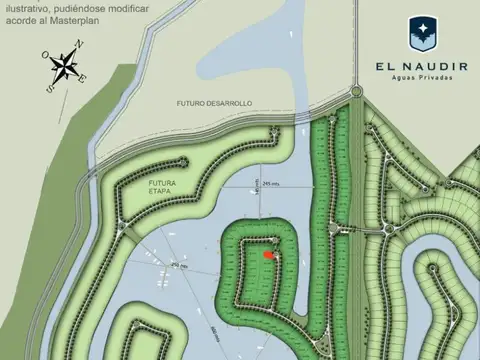 Lote interno en el Naudir Delta