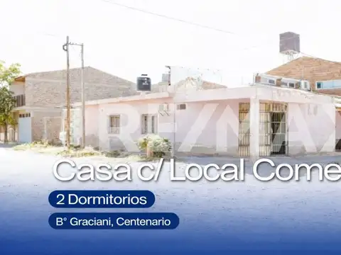 Casa en esquina + Local Comercial , Centenario Nqn