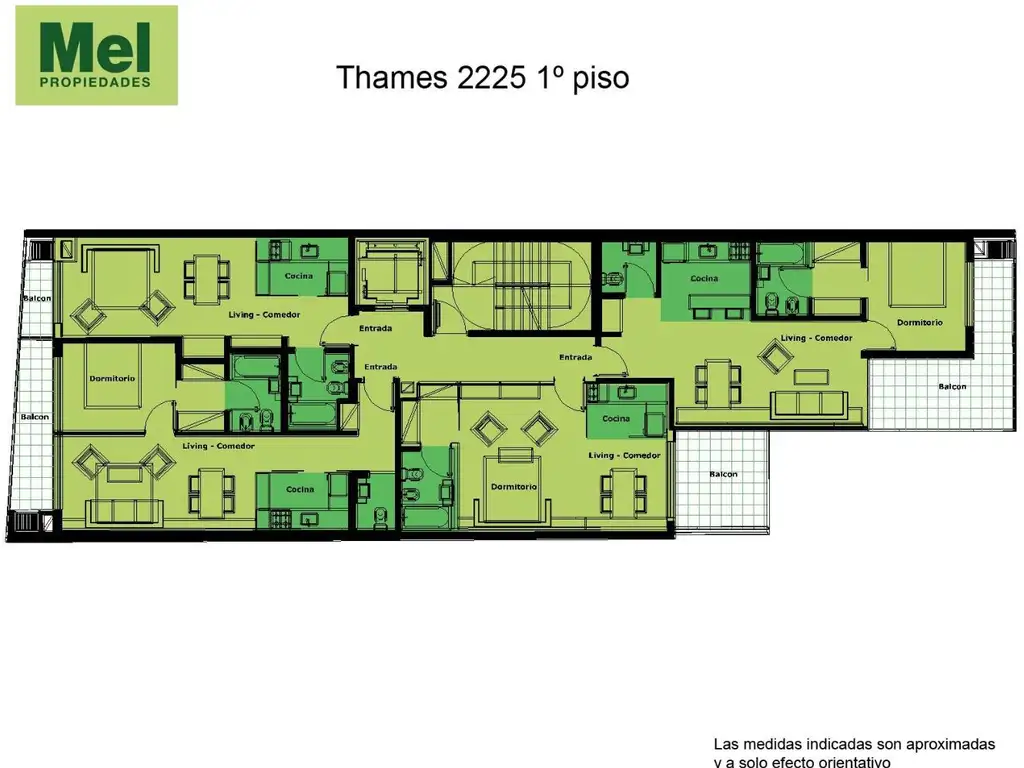 Thames 2225 en Palermo Soho