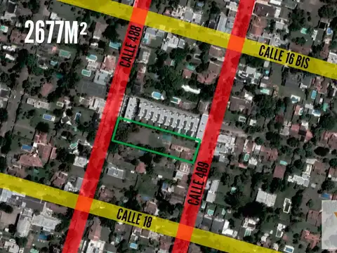 Terreno en venta - 2677mts2 - Manuel B Gonnet