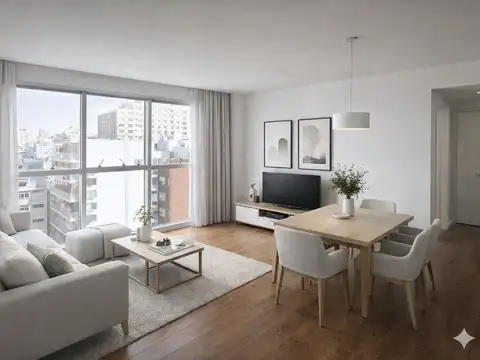 2 amb con escritorio (vivienda o apto profesional)