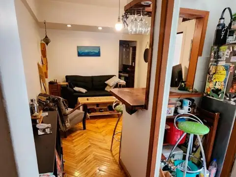 Departamento 2 ambientes con 1 baño