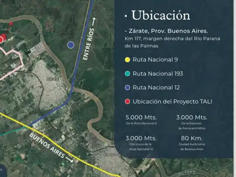 LOTE EN VENTA EN ENPRENDIMIENTO TALI