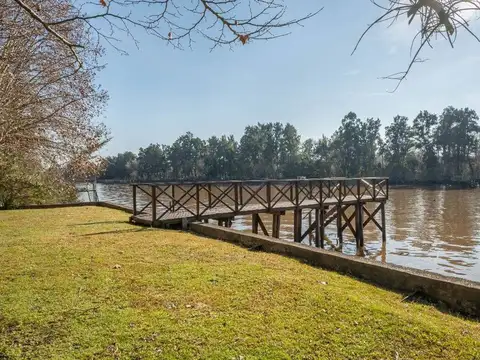 TERRENO-VENTA-C/CASA 3 AMB-DIQUE LUJÁN-MUELLE