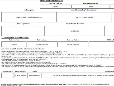 Venta de Terreno en Malvín Sur.