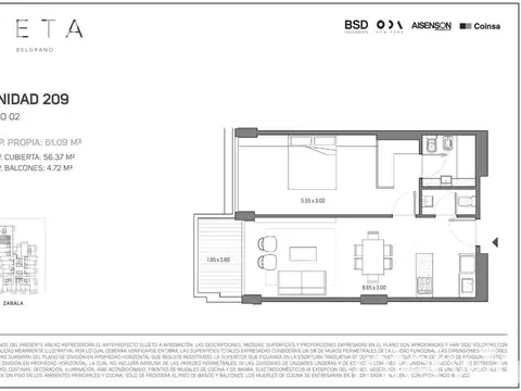 Departamento - Belgrano