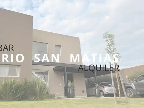 ALQUILER CASA 6 AMBIENTES BARRIO SAN MATIAS