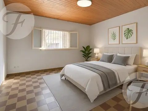 Casa 4 ambientes con 1 baño
