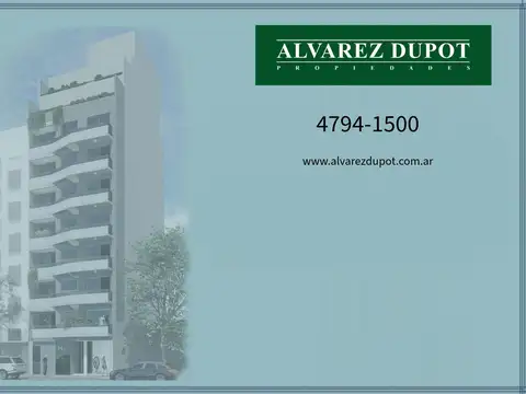 Departamento 2 ambientes con 1 baño