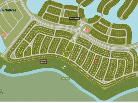 Venta Lote Barrio Nativas orientación Norte