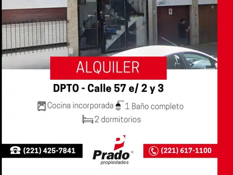 Departamento en alquiler en La Plata