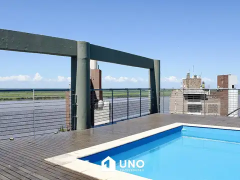 San Martín y Tucumán - Dpto de 3 Dormitorios Externo con Vista al Río. Con cochera.