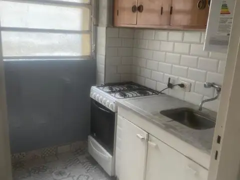 Departamento 2 ambientes con 1 baño