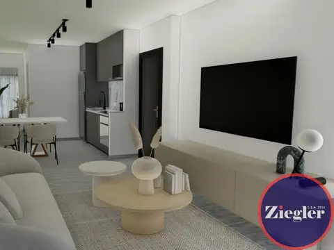 Departamento en Venta de 1 dormitorio