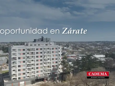 Departamento 1 dormitorio. A Estrenar. Edificio Paseo Gallesio, Zárate Centro