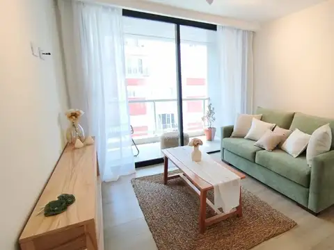Departamento 2 ambientes con 2 baños