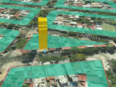 Terreno en Venta 8  mts Frente