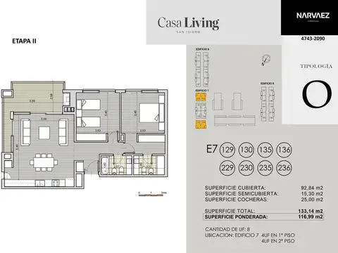 Casa Living · Tomkinson al 2054 2°O -Etapa II
