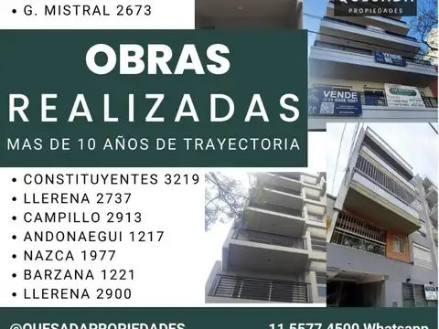 Departamento en Venta en Villa del Parque, USD 65.000