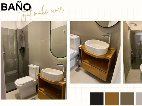 Departamento 2 ambientes con 1 baño