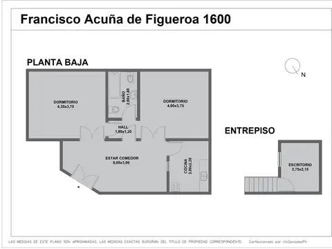 Depto Tipo Casa en Venta de 4 ambientes