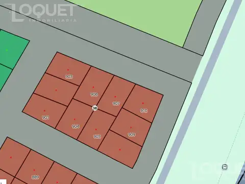 Terreno en Venta 15  mts Frente