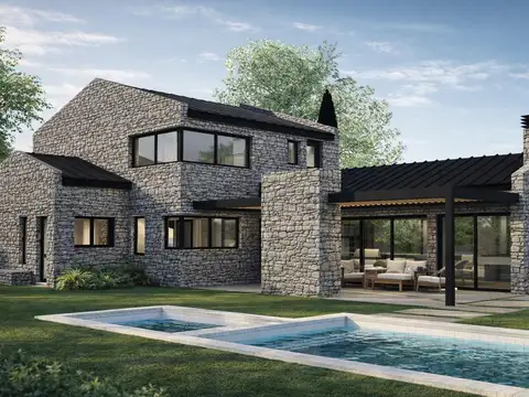 Moderno chatel en el excelente barrio Barrancas de San Benito