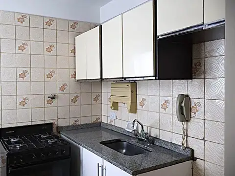 Departamento 2 ambientes con 1 baño