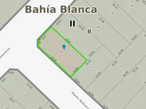 VENTA LOTE EN BARRIO VILLA HIPODROMO SOBRE ESQUINA