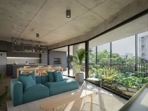 PISOS 4 AMB. C/ COCHERA DE CATEGORIA de 1 Dormitorios